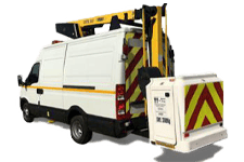 Van Hire Lancashire - 12.5M Cherry Picker 3.5T - Van hire Lancashire
