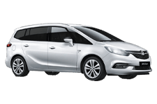 Van Hire Lancashire - Vauxhall Zafira 7-Seater - Minibus hire Lancashire